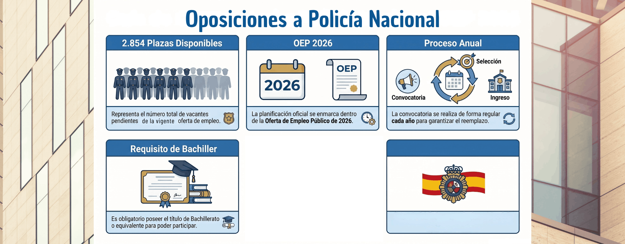 Oposiciones a Policía Nacional. OEP 2026