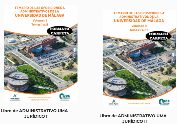 Temario Administrativos Universidad de Málaga